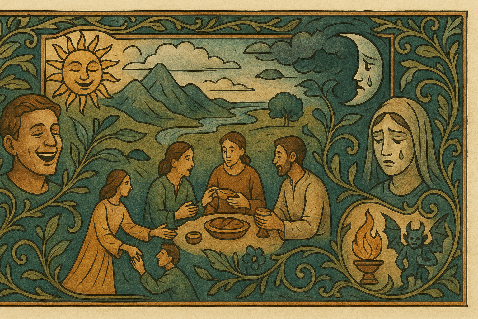 Exploring Human Experience in the Latin Phrase-Book